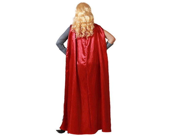 Disfraz de Superhéroe Cómico Rojo con Capa para Mujer Adulto Tallas XS-S Disfraz de Superhéroe Cómico Rojo con Capa para Mujer Adulto Tallas XS-S