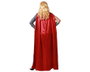 Disfraz de Superhéroe Cómico Rojo con Capa para Mujer Adulto Tallas XS-S