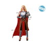 Disfraz de Superhéroe Cómico Rojo con Capa para Mujer Adulto Tallas XS-S