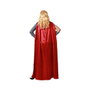 Disfraz de Superhéroe Cómico Rojo con Capa para Mujer Adulto Tallas XS-S