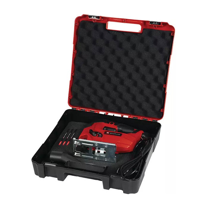 Einhell Sierra de Calar TC-JS 80/1 Kit, 4321157, Rojo/Negro