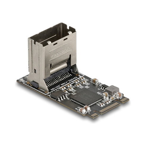 DeLOCK Adaptador Controlador M.2 2242 Key B+M a 4 SATA Mini-SAS con Cable de 1 m, JMB585, Plug and Play, S.M.A.R.T., para Windows y Linux, Negro - 64260