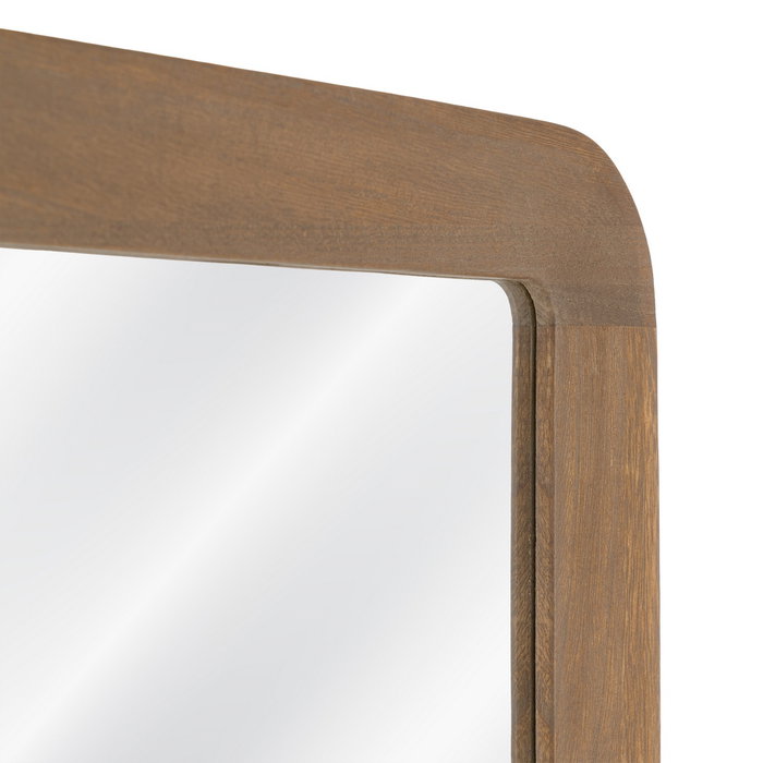Espejo Nogal Madera Paulonia Decoración 60 X 3 X 160 cm