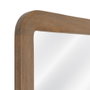 Espejo Nogal Madera Paulonia Decoración 60 X 3 X 160 cm