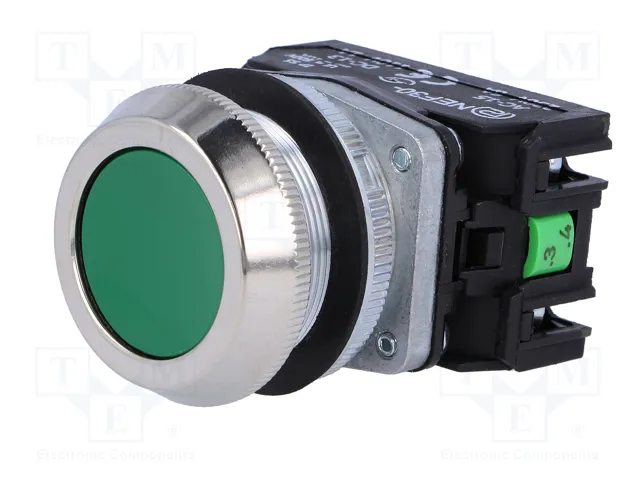 PROMET Interruptor de presión NEF30 verde NC + NA PROMET Interruptor de presión NEF30 verde NC + NA