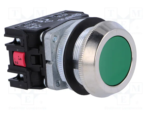 PROMET Interruptor de presión NEF30 verde NC + NA PROMET Interruptor de presión NEF30 verde NC + NA