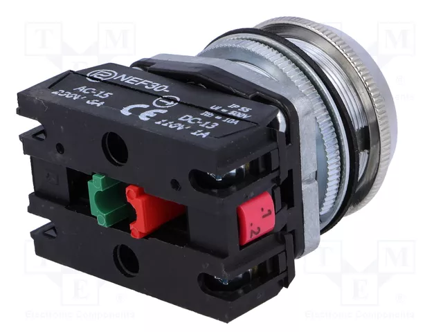 PROMET Interruptor de presión NEF30 verde NC + NA PROMET Interruptor de presión NEF30 verde NC + NA