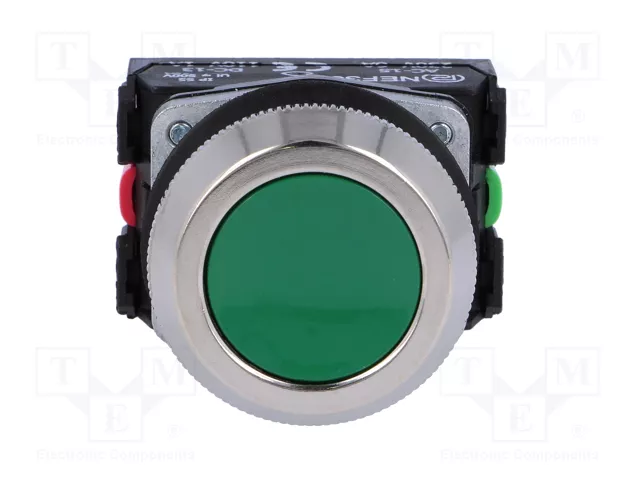 PROMET Interruptor de presión NEF30 verde NC + NA PROMET Interruptor de presión NEF30 verde NC + NA