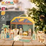 Color Baby Belen Madera Woomax con 15 piezas