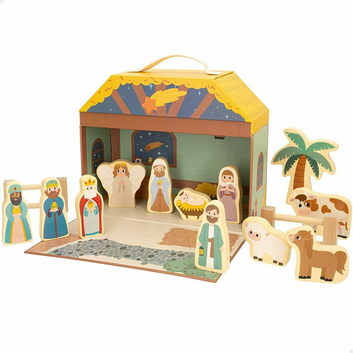 Color Baby Belen Madera Woomax con 15 piezas