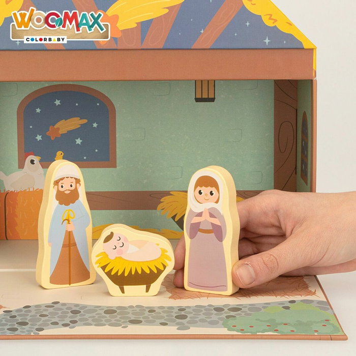 Color Baby Belen Madera Woomax con 15 piezas