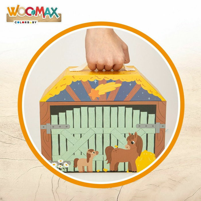 Color Baby Belen Madera Woomax con 15 piezas