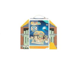 Woomax Belén de Madera con 15 Piezas