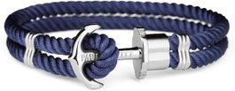 Paul Hewitt Pulsera Unisex Azul de Tela