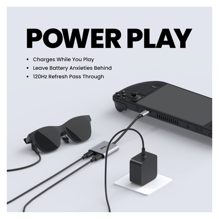 XREAL X7007 Hub de interfaz con 3 puertos USB Tipo C XREAL X7007 Hub de interfaz con 3 puertos USB Tipo C