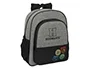 Mochila Escolar Harry Potter House of champions Negro Gris 32 X 38 X 12 cm