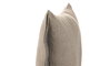 DKD Home Decor Cojín de Lino Natural 60x40 cm