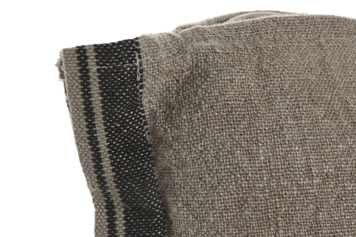 DKD Home Decor Cojín de Lino Natural 60x40 cm