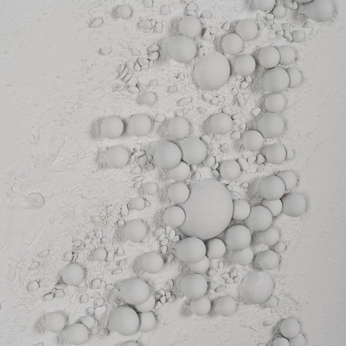 Cuadro Abstracto Blanco Ps - Lienzo 90 X 120 cm