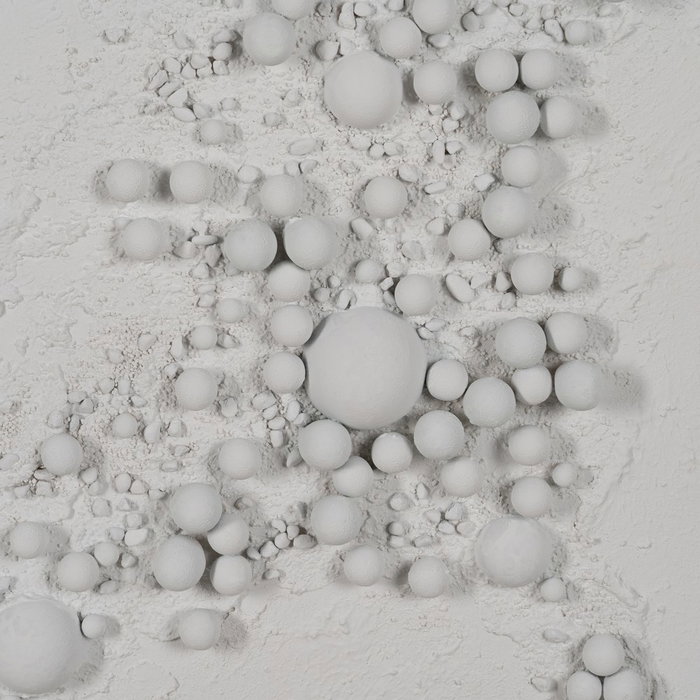 Cuadro Abstracto Blanco Ps - Lienzo 90 X 120 cm