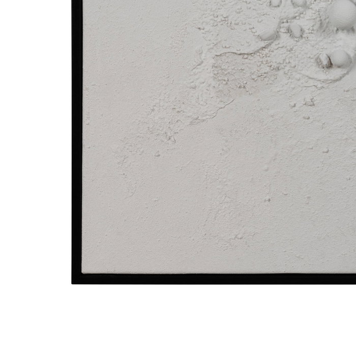 Cuadro Abstracto Blanco Ps - Lienzo 90 X 120 cm