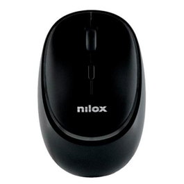 Nilox NXMDWS102 Ratón Inalámbrico Dual-Wireless Negro