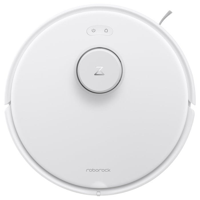 Roborock Qrevo Edge 5V1 Robot Aspirador y Fregasuelos Blanco con Estación Multifunción 3.0, Carga, Lavado de Mopa y Purificación