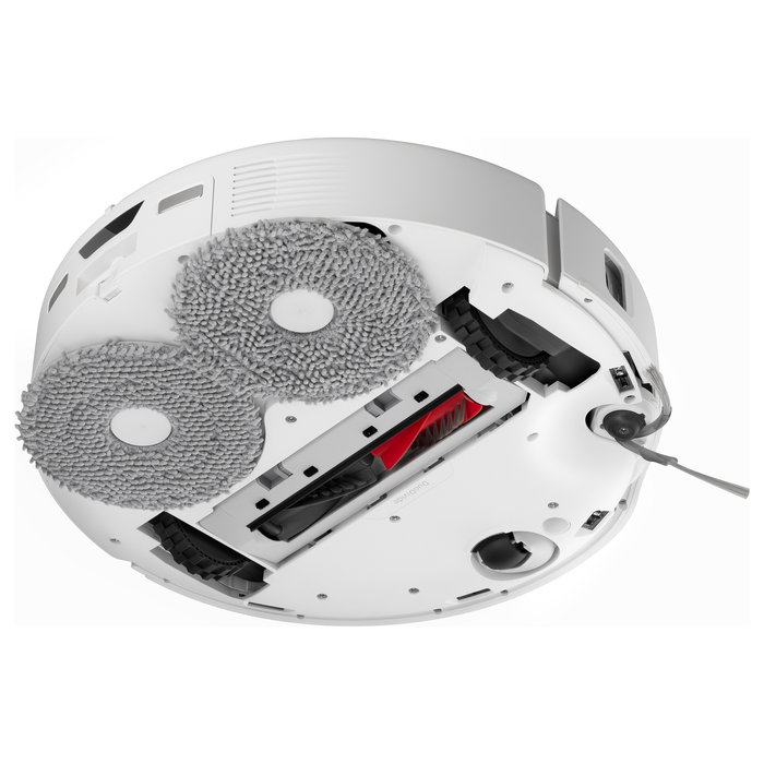 Roborock Qrevo Edge 5V1 Aspirador Robot Multifunción con Dockingstation 3.0, Bolsa para el Polvo, Blanco, Cámara/LiDAR, 0.325L, 60.4dB