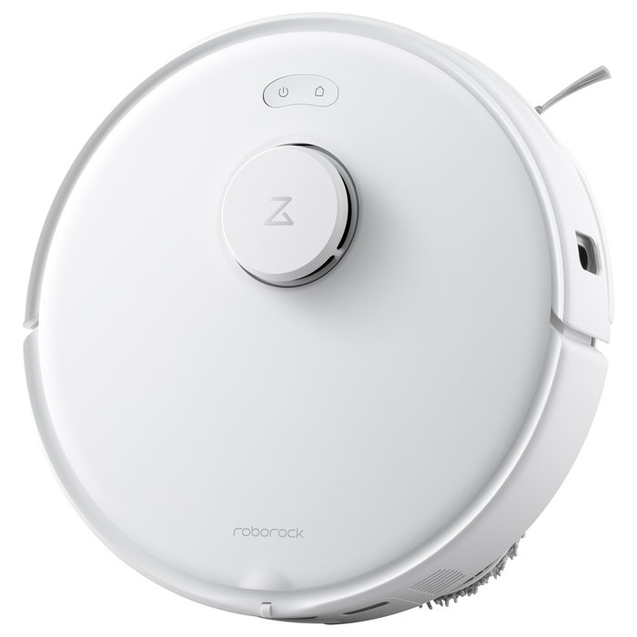 Roborock Qrevo Edge 5V1 Aspirador Robot Multifunción con Dockingstation 3.0, Bolsa para el Polvo, Blanco, Cámara/LiDAR, 0.325L, 60.4dB