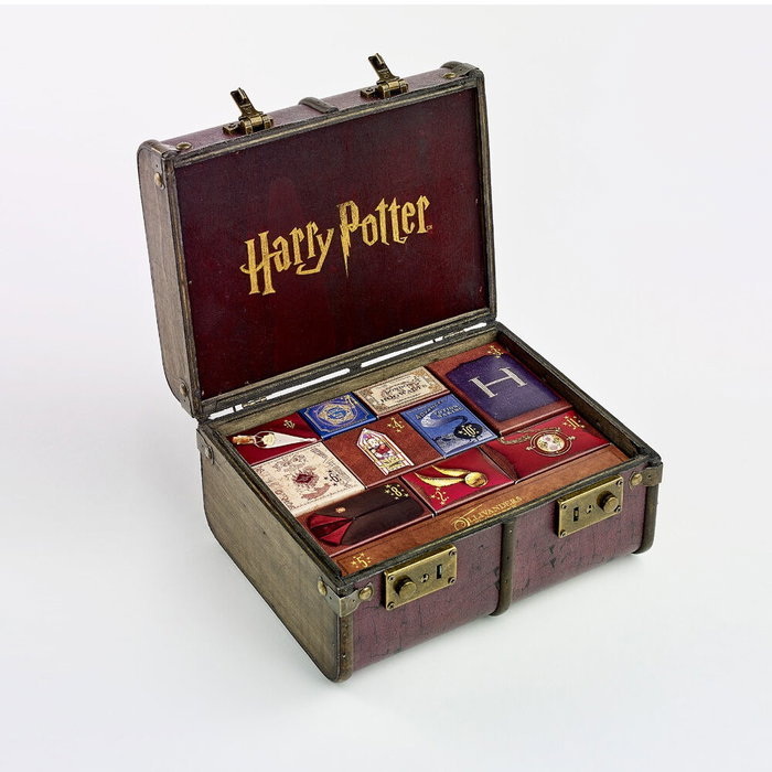 The Carat Shop Calendario Adviento Hogwarts Harry Potter Baúl de Recuerdos con Joyas y Accesorios Sorpresa