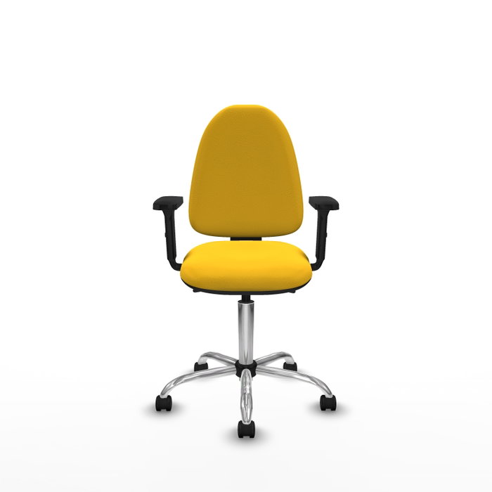 PIQUERAS Y CRESPO Silla de oficina Aýna Amarillo con mecanismo Asincro PIQUERAS Y CRESPO Silla de oficina Aýna Amarillo con mecanismo Asincro