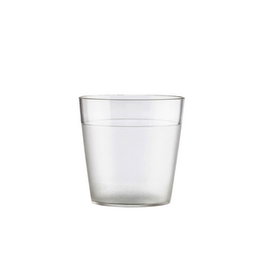 AMC Politray Vaso de Policarbonato, 17 cl, 70 mm de Alto x 70 mm de Diámetro (Set de 50)