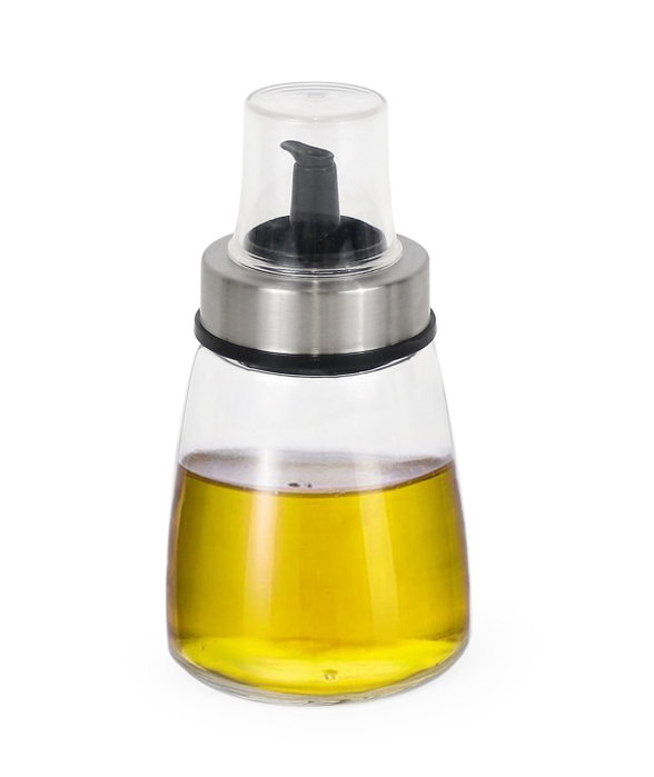 Quttin Aceitera de Vidrio 200ml con Tapón