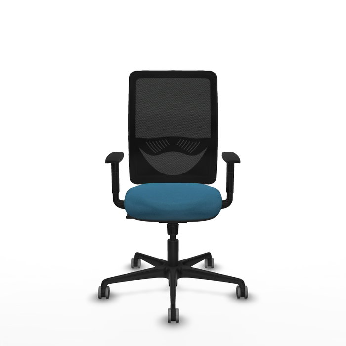 PIQUERAS Y CRESPO Silla de oficina Zulema con mecanismo Sincro, Verde petróleo y Negro PIQUERAS Y CRESPO Silla de oficina Zulema con mecanismo Sincro, Verde petróleo y Negro
