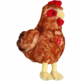 Gipsy Toys Gallina Roja de Peluche con Sonido - 22 cm