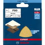 Bosch EXPERT C470 Sandpaper Set 93mm Grano 80, 5 unidades