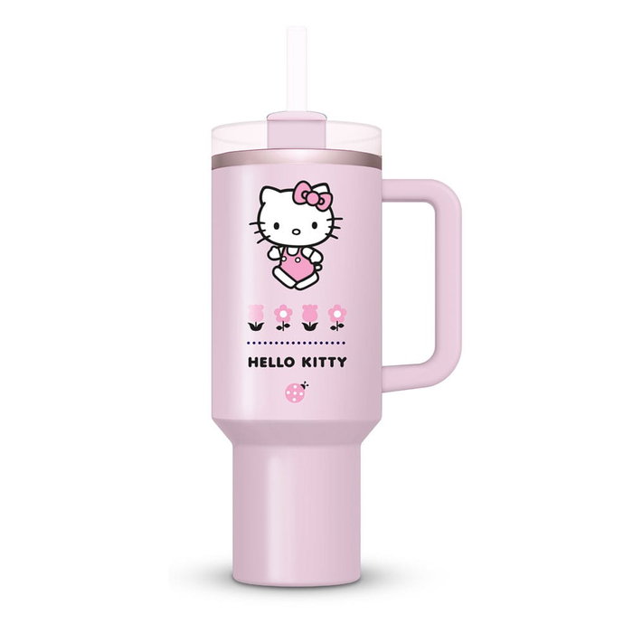 Pyramid International Vaso Termo Hello Kitty 1,2l con Tapa y Pajita Pyramid International Vaso Termo Hello Kitty 1,2l con Tapa y Pajita