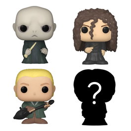 Funko Harry Potter Pack de 4 Figuras Bitty POP! Voldemort