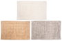 DKD Home Decor Alfombra Blanco Beige 50 x 1 x 80 cm (6 Unidades)