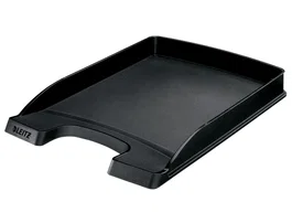 Leitz Bandeja Sobremesa Plus Slim Negro Plástico