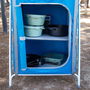 Color Baby Estantería Plegable Camping 62x53x140cm