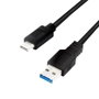 LogiLink Cable USB 3.2 Gen1 USB-C a USB-A 1.5 m 60W Negro