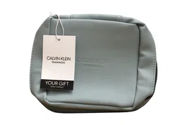 Calvin Klein Bolsa de maquillaje textil