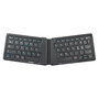 Targus Teclado Plegable Ergonómico Inalámbrico Bluetooth 5.1 y 2.4GHz con Protección Antimicrobial DefenseGuard, 36h Batería, Compatibilidad Universal