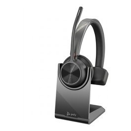 HP Poly Voyager 4300 UC Series 4310 - Auricular On-Ear Inalámbrico Bluetooth USB-C - Certificado Zoom (218474-01)
