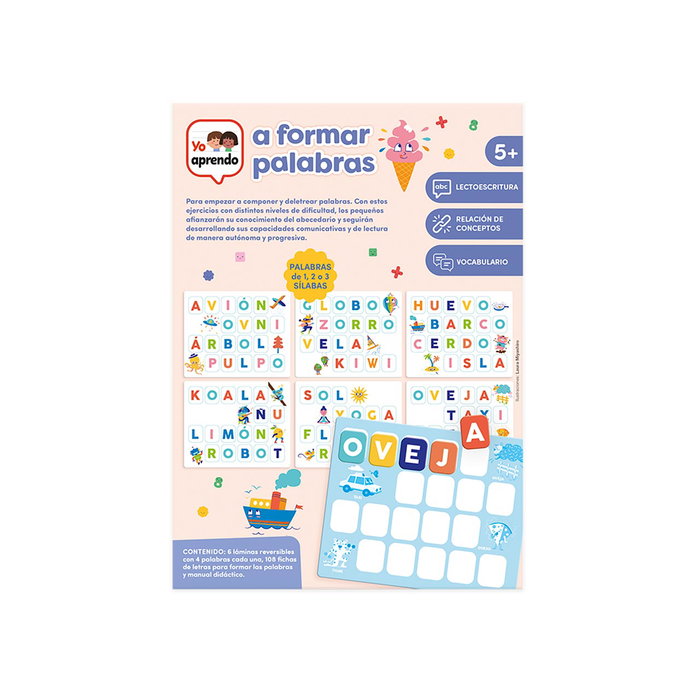 Diset Yo Aprendo: Aprendo a Formar Palabras Diset Yo Aprendo: Aprendo a Formar Palabras