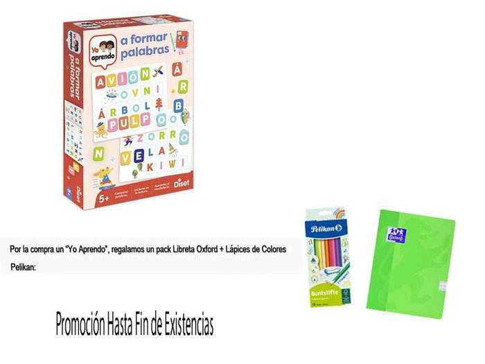 Diset - Juego Educativo Yo Aprendo a Formar Palabras, Español, A Partir de 5 Años Diset - Juego Educativo Yo Aprendo a Formar Palabras, Español, A Partir de 5 Años