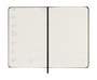 Moleskine Agenda Semanal 2025-2026 18 Meses Tapa Dura Negra 9x14cm DHB18WN2Y26