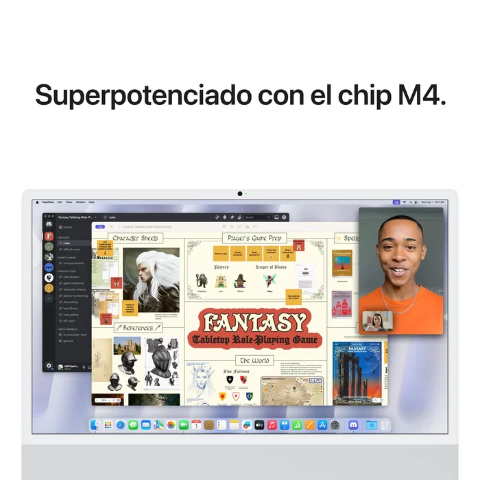 Apple iMac 24 Pulgadas Retina 4.5K M4 24GB RAM 512GB SSD Plata Apple iMac 24 Pulgadas Retina 4.5K M4 24GB RAM 512GB SSD Plata