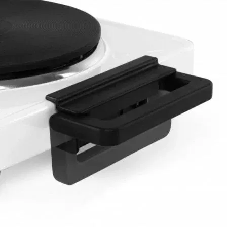 Orbegozo Cocina Eléctrica PE 2715 con 1 Placa y 1500W de Potencia, Superficie de Cocción de 185 mm, Asas Plegables y Termostato Regulable